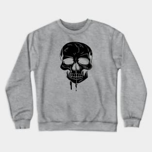 Dripping Skull Crewneck Sweatshirt